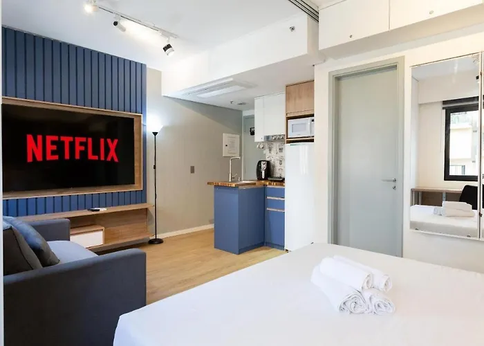 Flat com a melhor localização de Moema